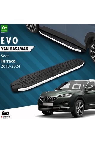 S-dizayn Seat Tarraco Evo Aluminyum Yan Basamak 193 Cm 2018-2024 A+ Kalite