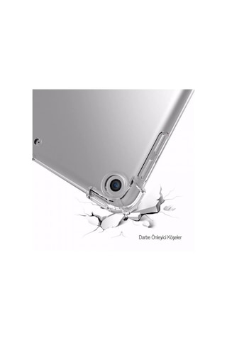 Apple Uyumlu iPad 2 ,3,4 9.7" Köşe Korumalı Anti Şok Şeffaf Tablet Kılıfı