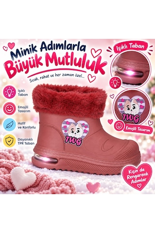 Look Life Su Geçirmez Çocuk Yağmur Botu 525 Çok Renkli