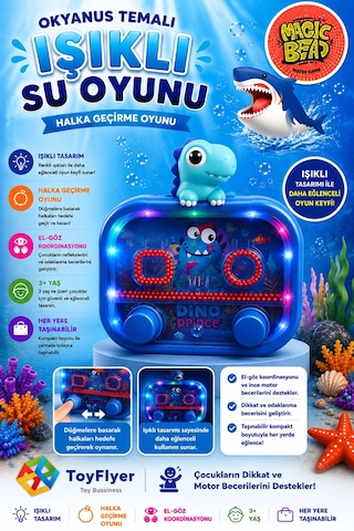 Su Oyunu Water Game Çocuklar İçin Eğlenceli Halka Geçirme Işıklı Dinazor Modelleri 2586bc-l12laciv Su Oyunu Water Game Çocuklar İçin Eğlenceli Halka Geçirme Işıklı Dinazor Modelleri 2586bc-l12laciv