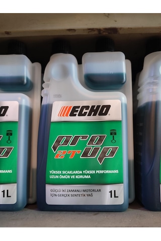 Echo Yağ Pro Up İki Zamanlı Ölçekli Dumansız 2T Yağ 1LT 12 Adet