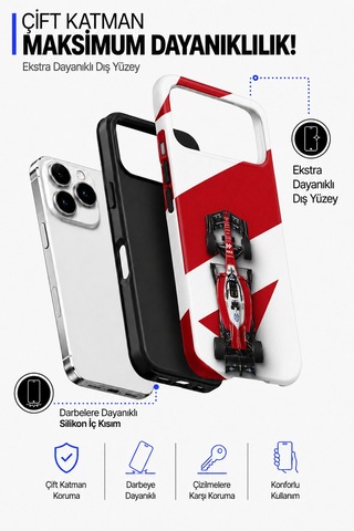 Apple iPhone Uyumlu, 17 Pro Max Vibes Collection Collection Çift Katmanlı Essential Tough Telefon Kılıfı
