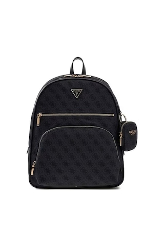 Guess Adrian Logo Kadın Sırt Çantası Twnb2168350 Siyah