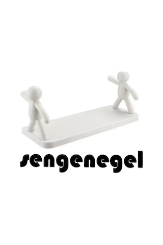 Sengenegel Kendinden Yapışkanlı Banyo Rafı Tarz Baharatlık Rafı Organizer Düzenleyici - 1 Adet