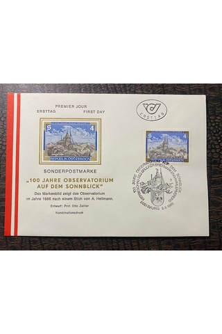 Österreich Fdc Avusturya 1986 Özel Pullu İlkgün Zarfı