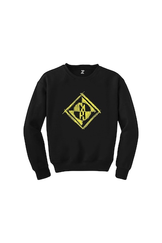 Machine Head 1993 Demo Grafiti Siyah Sweatshirt Beyaz