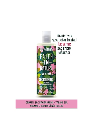 %99 Doğal Onarıcı Saç Bakım Kremi Yabani Gül Normal&kuruya Dönük Saçlar İçin