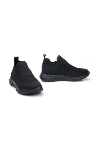 Papuçcity Dvmd 03138 Kadın Günlük Sneaker Spor Ayakkabı Siyah
