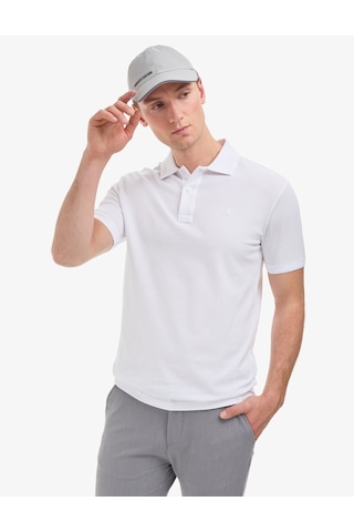 Pierre Cardin Erkek Beyaz Tişört Basic 50321128-vr013
