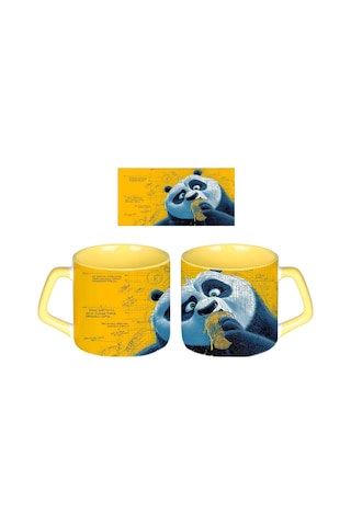 Kung Fu Panda Kupa Bardak Tek Adet 0283 Çok Renkli