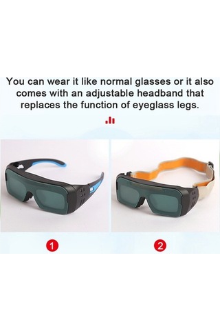 Trendooze Otomatik Kararan Kaynak Gözlüğü: Elektrik, Argon Ark Kaynağı, Pratik Taşınabilir Model