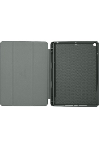 Didadodo İpad 7. Nesil 10.2'' Silikon Kılıf - Pu Deri, Düşmeye Karşı Koruma, Kalem Yuvası