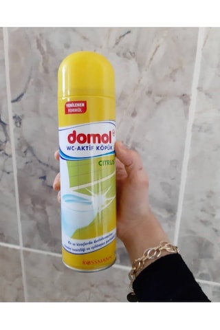 Domol Limon Özlü Tuvalet Temizleyici Köpük 500 ML
