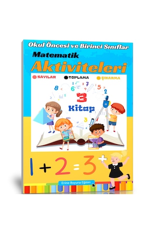 Okul Öncesi Ve Birinci Sınıflar Matematik Aktiviteleri 3 Kitap