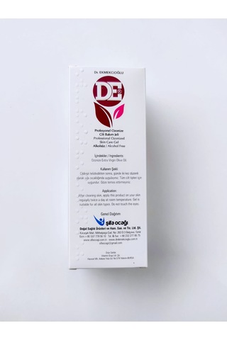 Dr.Ekmekcioğlu Profesyonel Ozonize Cilt Bakım Jeli 50 ML