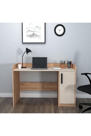 Arnetti Luses Çalışma Masası Atlantik Çam & Bej Atlantik Çam - Bej