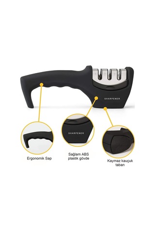 Profesyonel Bıçak Bileyici Sm-015 Asorti