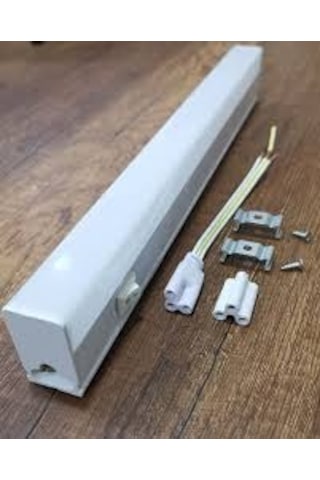 NOAS T5 Led Tüp Butonlu Kasalı Floresan Bant Armatür Aydınlatma Beyaz