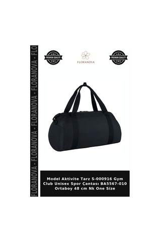 Model Aktivite Tarz S-000916 Gym Club Unisex Spor Çantası Ba5567-010 Ortaboy 48 Cm Nk One Size