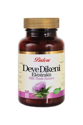 Balen Deve Dikeni Ekstraktı Kapsül 375 Mg 60 Kapsül 2 Adet