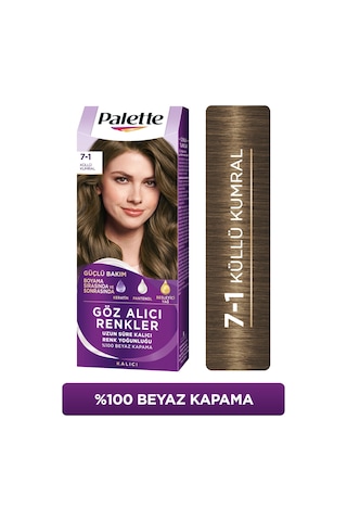 Palette Göz Alıcı Renkler 7 - 1 Küllü Kumral (413273789)