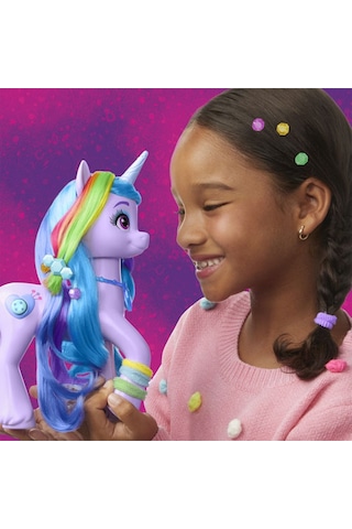 My Little Pony Izzy Moonbow Gökkuşaği Stili F8825