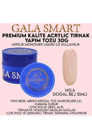 Akrilik Toz Premium 30 G - No:04 Gala Smart