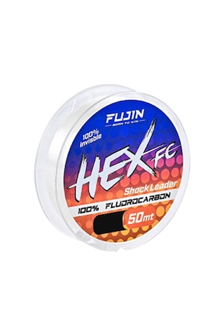 Fujin Hex Fc Leader 50mt Misina 0.26 mm