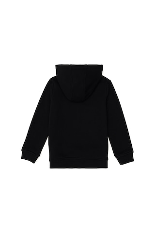 U.S. Polo Assn. Erkek Çocuk Siyah Basic Kapüşonlu Sweatshirt 50295161-VR046
