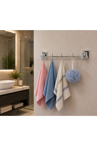 Angled Dörtlü Askılık Acar Zr5911 000 Açık Krem