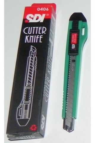 Sdı Maket Bıçağı 0406-Çift Yedek Bıçaklı