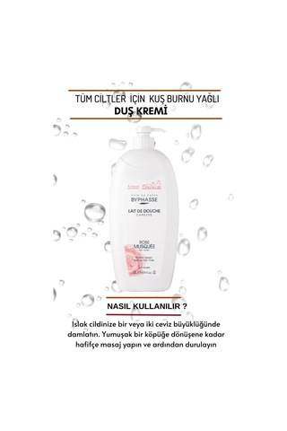 Byphasse Caresse Kuş Burnu Yağlı Duş Kremi 2 L