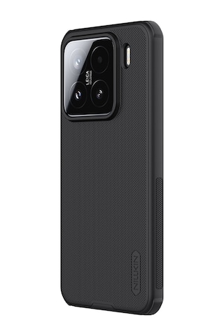 Xiaomi 15 Nıllkın Frosted Shield Pro Manyetik Telefon Kılıfı İçin Siyah