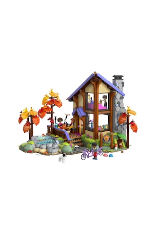 LEGO® Friends Şirin Sonbahar Orman Kulübesi 42705 - 9 Yaş ve Üzeri Çocuklar için Mini Bebek İçeren Oyuncak Yapım Seti (1229 Parça)