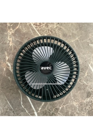 Avec Katlanır Sogutucu Mini Fan Kamp Fanı Karavan Fanı Çadır Fanı 5v Şarjlı Yeşil