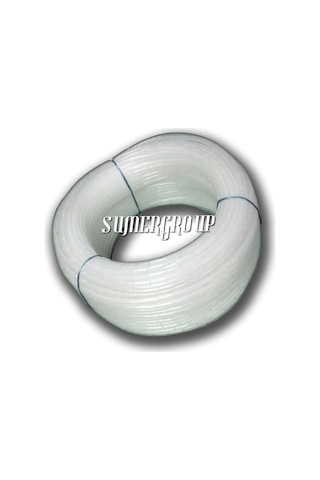 Kablo Toplama Koruma Spirali Rulo No 6- 20 Mm Beyaz 50 M