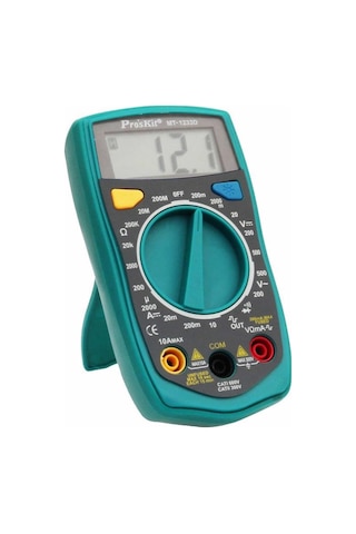 Proskit Mt-1233d Multimetre Mini Cep El Tipi Voltmetre Ampermetre Ac Dc Voltaj Akım Direnç Diyot