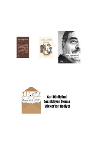 Everest Açıkhava 35 - Seçme Şiirler + Molla Câmî + Asaf Hâlet Çelebi - Bütün Şiirleri + Okuma Sticker'ları