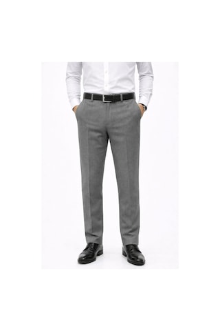 Classics Men Caserta Regular Fit Likralı Erkek Kumaş Pantolon - 7558 gri