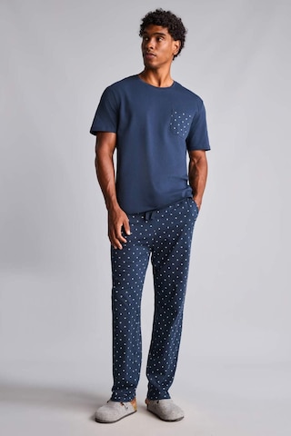 Defacto %100 Pamuk New Regular Fıt Kısa Kollu Gömlek Yaka 2li Pijama Takımı H7472ax26aunv135 Lacivert-nv135