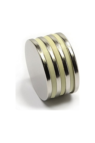 5 Adet 20Mm X 2Mm Yuvarlak Güçlü Neodyum Mıknatıs