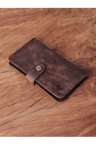 Tiana Acı Kahve Gerçek Deri Tütün Kesesi Tütünlük