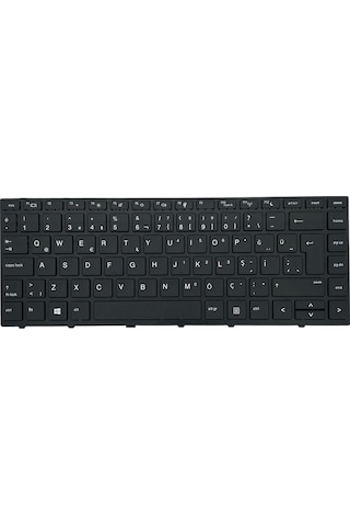 Hp Uyumlu Probook 645 G4 3xh25av Klavye Siyah Tr Çerçeveli