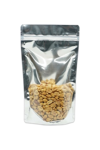 16X27X8 Şeffaf Metalize Kilitli Doypack 50 Adet