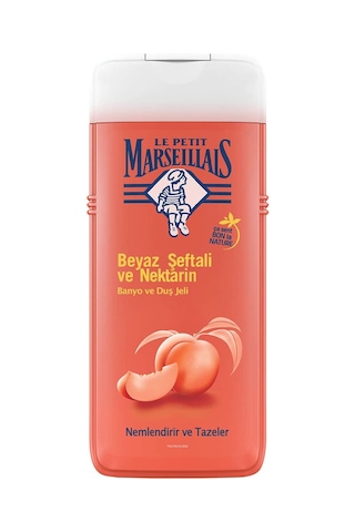 Le Petit Marseillais Beyaz Şeftali ve Nektarin Banyo ve Duş Jeli 650 ML