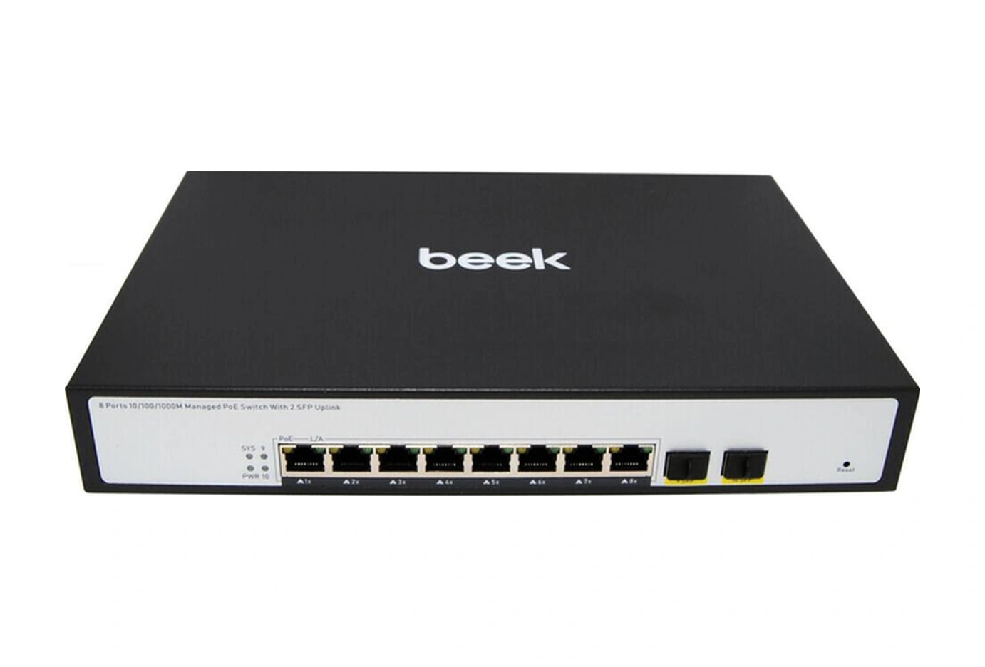 L2 Yönetilebilir Poe Switch 8 X 10/100/1000mbps Ieee802.3af/at Poe+ Port Port Başına-116170