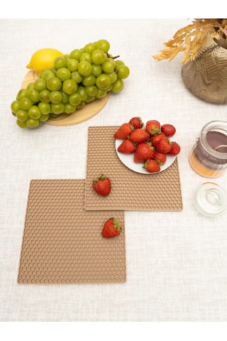 Arrıchi Sıcak Yemekler İçin Mutfak Silikon Standı 215928630 Bej