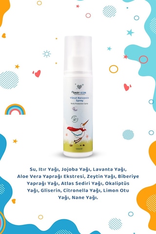 Baby Icon Vücut Koruyucu Sprey