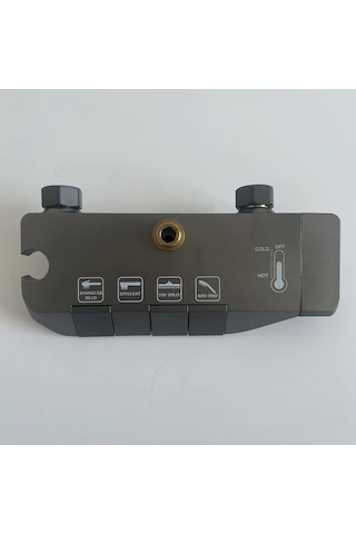 Motion003 Twınbell Duş Bataryası Musluk Dirsek Aksesuarları Banyo Sıcak Soğuk Su Karıştırıcı Valf Kolay Kurulum Elektrik Gerektirmez 11.8x5cm Çift Kişilik