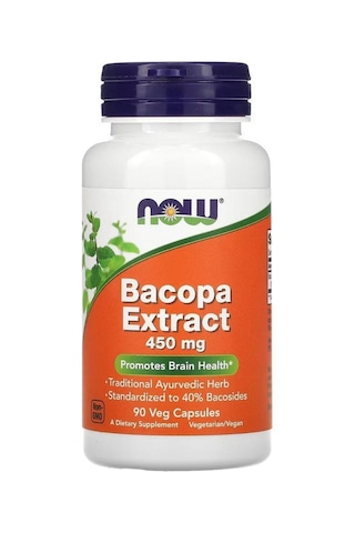 Now Foods Bacopa Extract 450 Mg 90 Kapsül